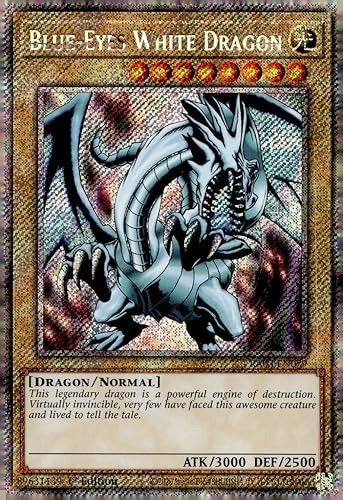 Dragon blanc aux yeux bleus (Platinum Secret Rare) – RA03-EN079 – Platinum Secre