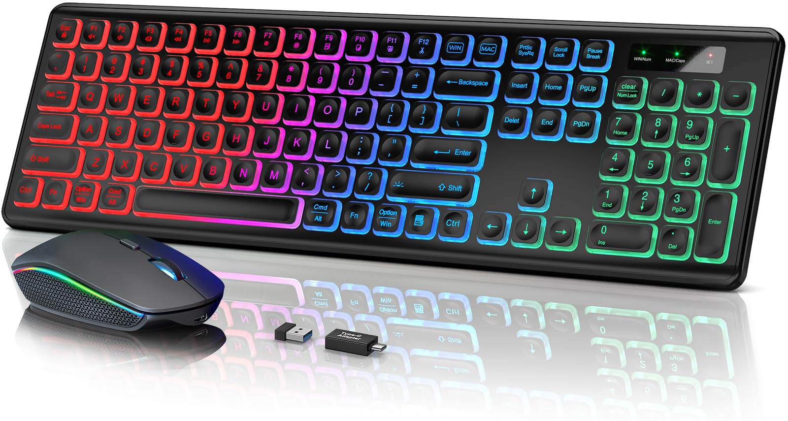 Trueque Wireless Keyboard and Mouse Combo