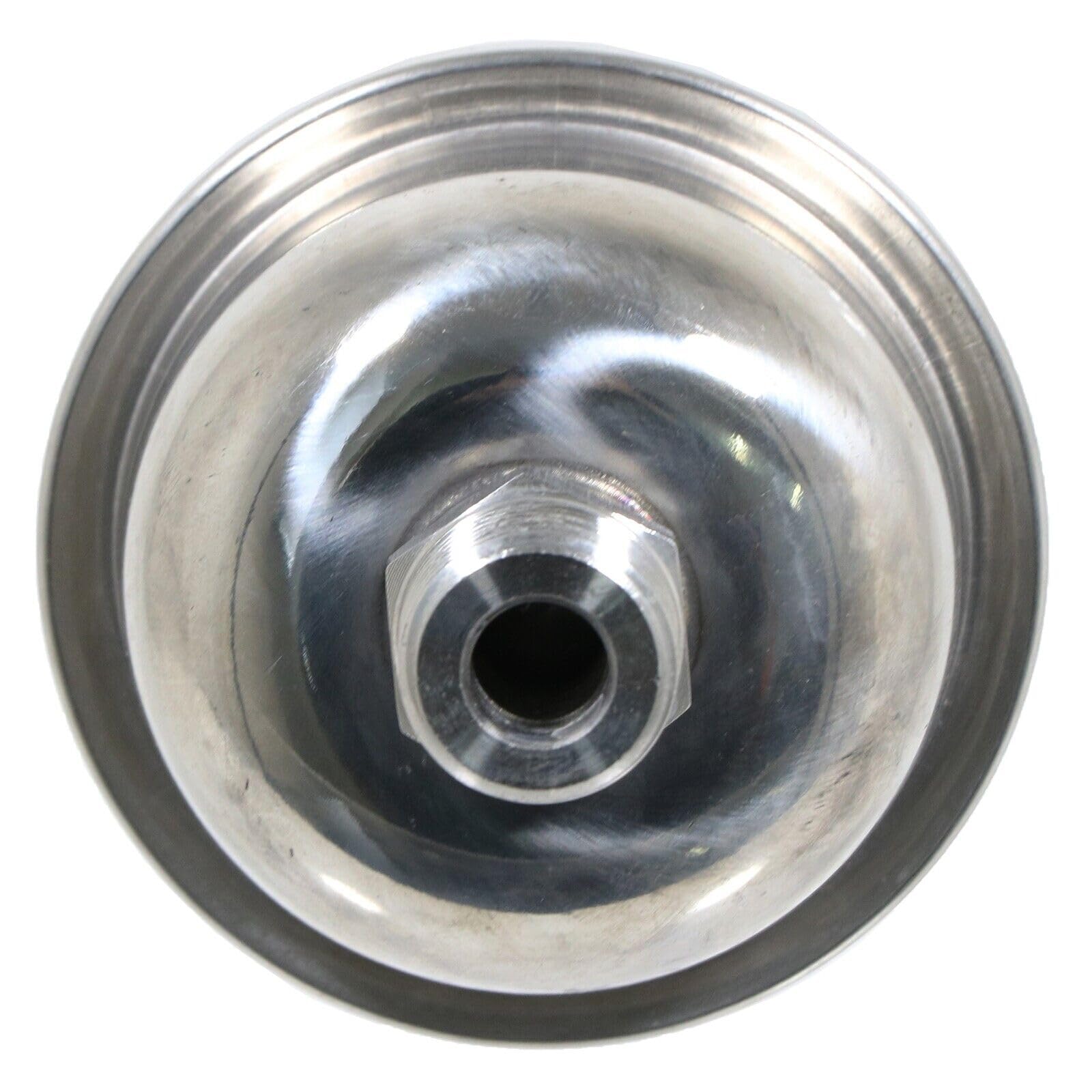 SPARES2GO Mini depósito de expansión de choque de agua potable martillo de tubo de parada de ruido (1/2 pulgada BSP, 0.5 L)