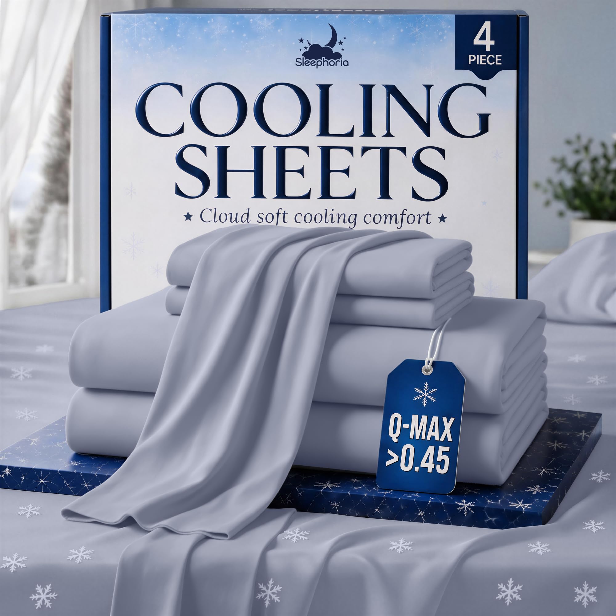 Photo 1 of SLEEPHORIA King Cooling Sheet Set
