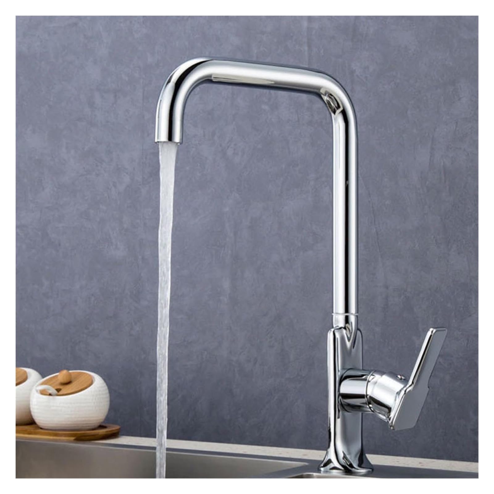 Grifo para fregadero de cocina con agua fría y caliente para zonas de lavado