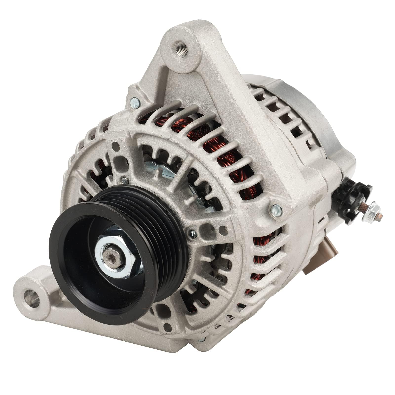 KAC Alternators, Alternator for 2003-2008 Matrix 1.8L, 2003-2008 Vibe 1.8L, 2000-2005 MR2 Spyder 1.8L, 2000-2005 Celica 1.8L, 2003-2008 Corolla 1.8L Alternators 334-1413, 400-52056, 13878