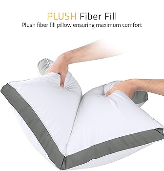 ホワイト キルティング枕 台形 Amazon.co.jp: Utopia Bedding マチ付きのキルティング枕