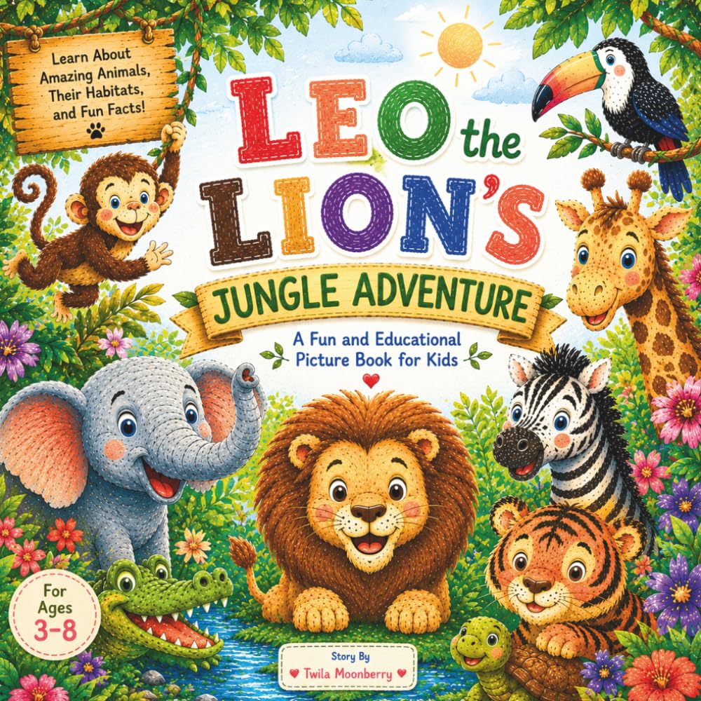 LEO THE LION: JUNGLE ADVENTURE (Adventures with Animal Friends)