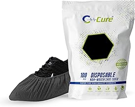 Disposable Shoe Cover Non Woven Anti Slip,Durable & Water Resistant (Not Water Proof), Hospital & Home Use Shoe Covering for Cleanliness | Free Size