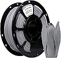 iBOSS PLA+Filament 1.75mm, Matte PLA PLUS 3D Printer Filament, Size Accuracy +/- 0.03mm, 1kg (2.2lbs) Fast PLA Roll for 3D Printer, Matte Gray