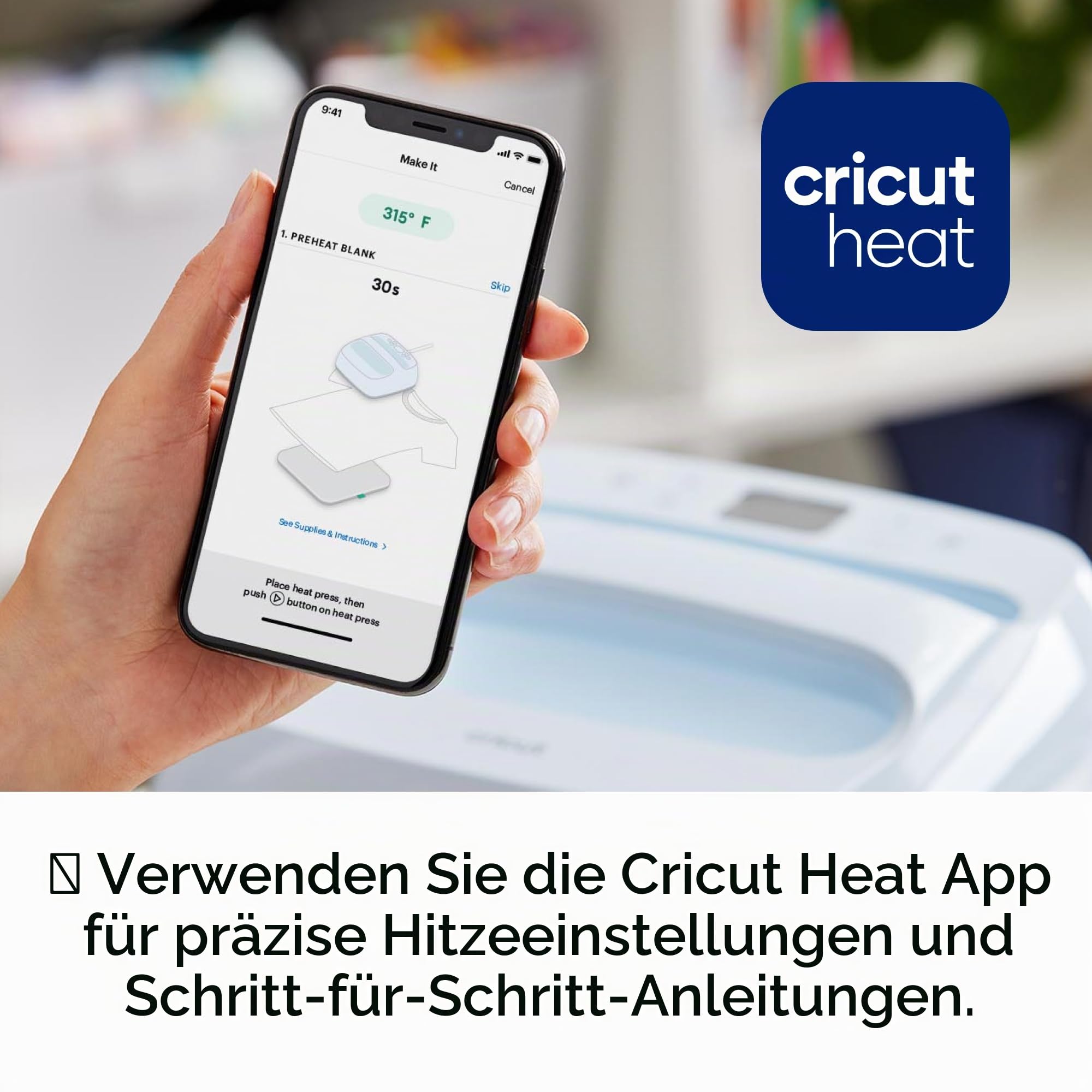 Cricut Easypress 3 Blu, Nero 300 X 250 Mm 205 ?c Display Incorporato (cricut Easypress 3 12x10)