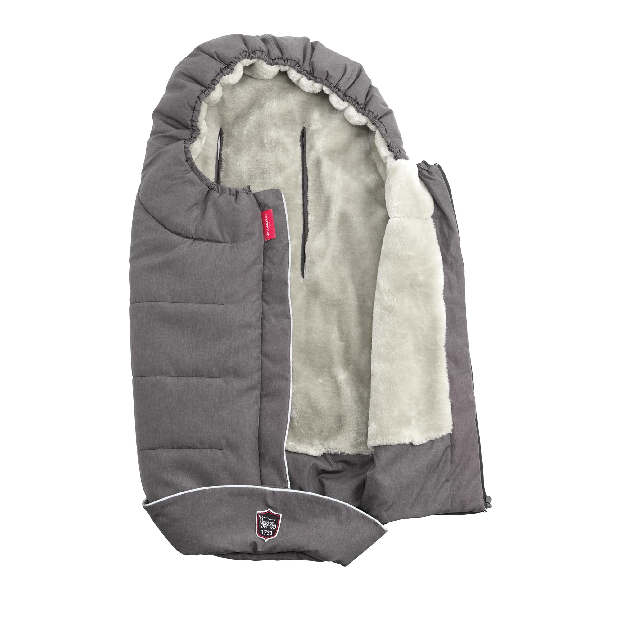 WILLIAM KENT 1733 Chancelière Alaska universelle pour poussette | dès 6 mois | compatible harnais 3 ou 5 points | enveloppe extérieure imperméable | bandes réfléchissantes | installation rapide