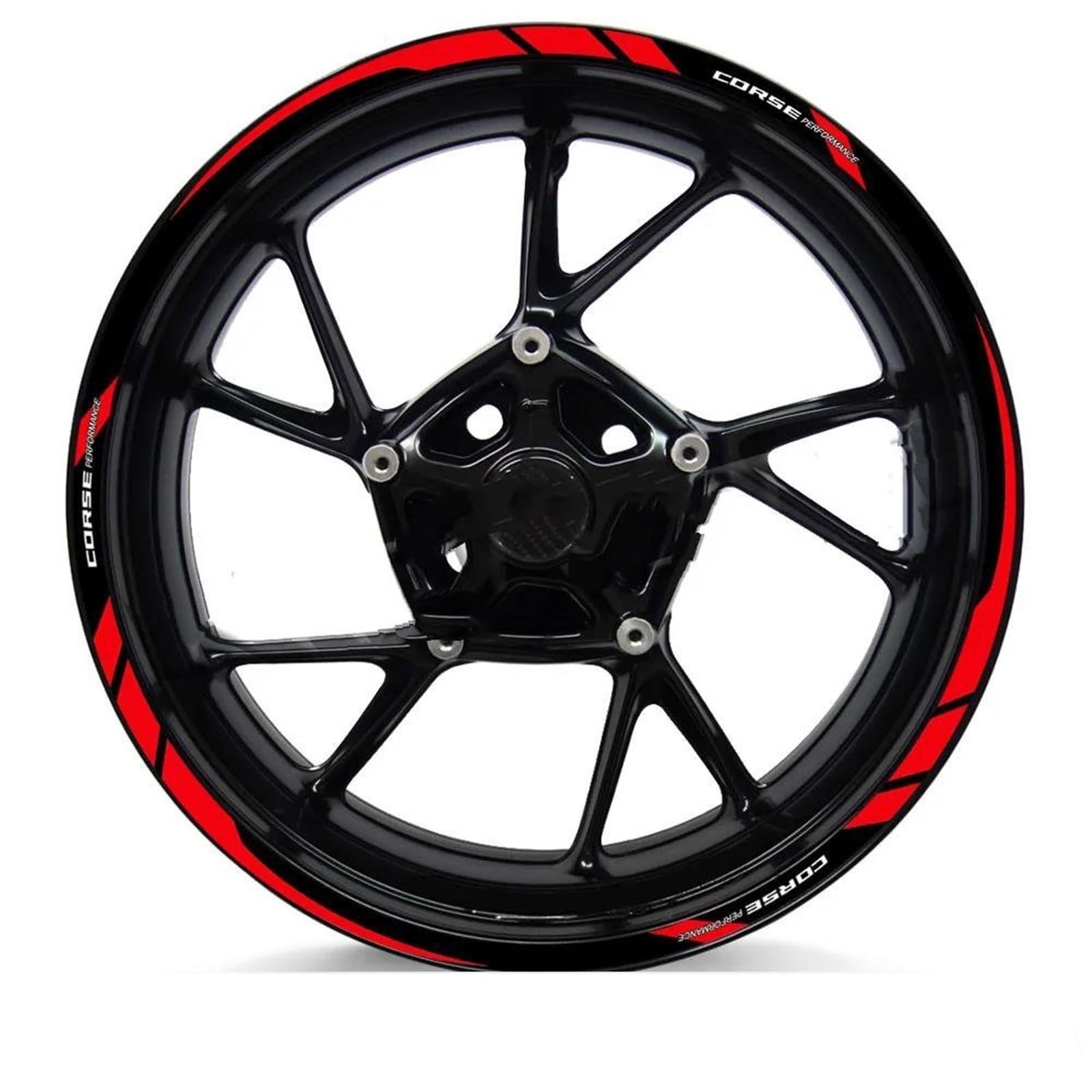 Motorcycle Wheel Sticker Stripe Decal for Ducati for Hypermotard 950 Diavel 1260 V4 for Multistrada 1200s