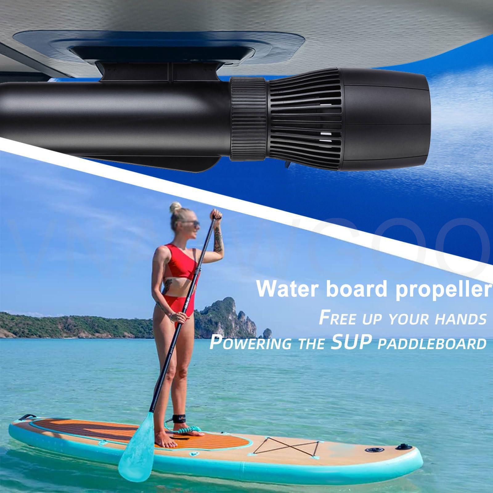Scooter de Plongée sous-Marin Moteur sans Balais 500W 16000mAh