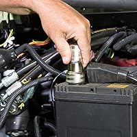 Vista 6 de 12 piezas de terminal de batería anticorrosión arandelas protectoras de fibra y 2 cepillos de limpieza, accesorios automotrices universales