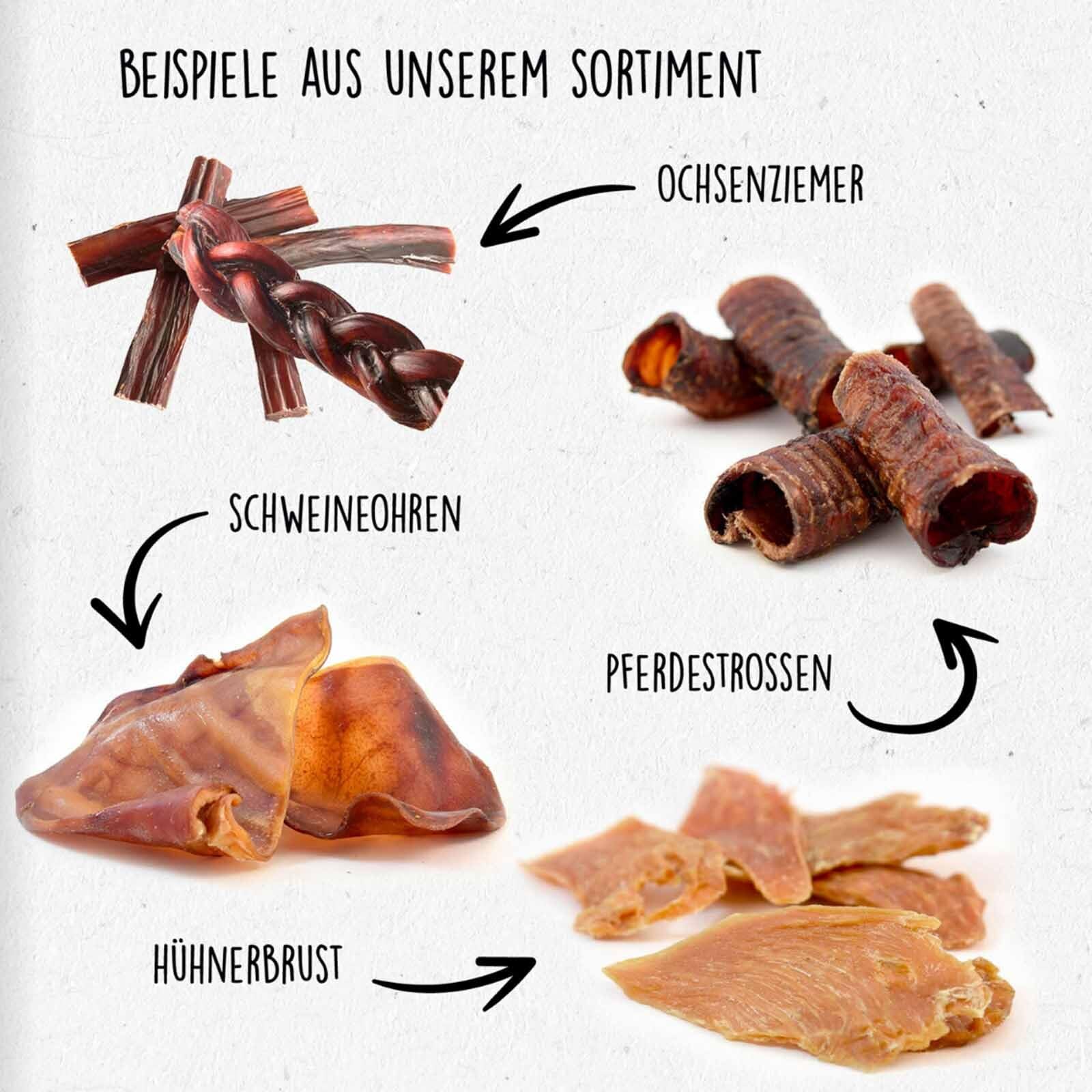 MONKIMAU Hühnerhälse für Hunde von SANADOG - 12kg Bulk im Karton, Natürlicher Kauartikel, Reich an Protein und Kalzium, Geeignet für alle Hundegrößen