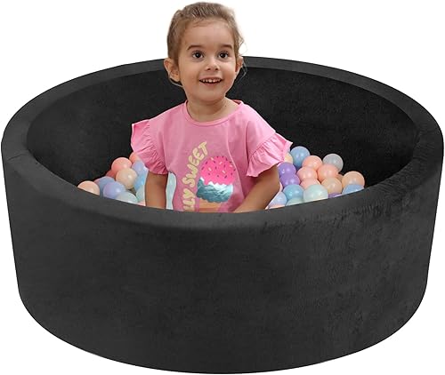 Bola redonda para niños, hecha a mano, de terciopelo suave, espuma viscoelástica, ideal como regalo para bebés, niños pequeños, para exteriores,