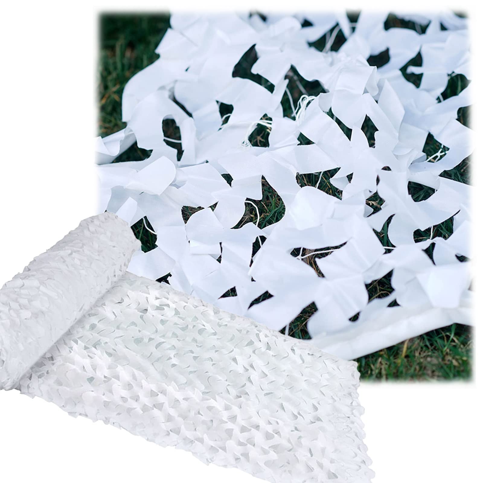 OUdini Camo Net Woodland Camouflage Net, 210D Oxfabric, Lightweight Hunting Net for Sunshade, Duck Hunting and Car Cover/3 * 3.5M