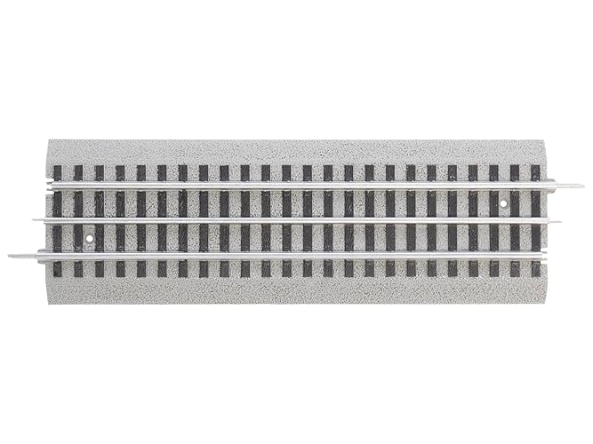 Lionel FasTrack 10” Straight Track, Electric O Gauge, (Pack of 4)