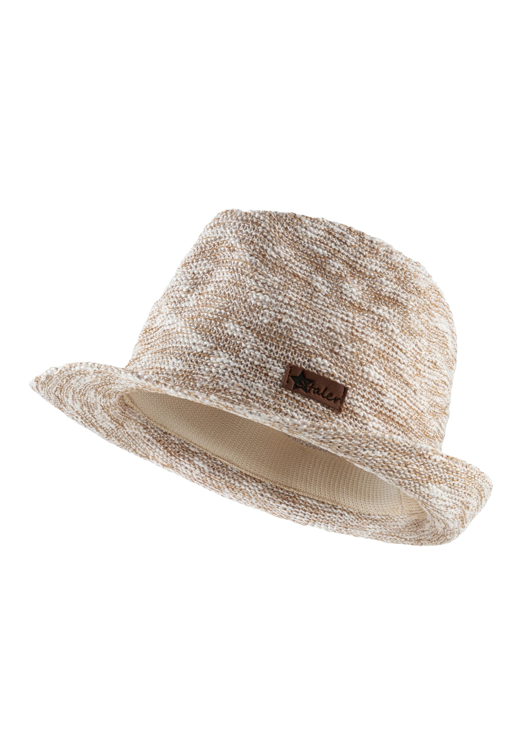 Sterntaler Strohhut meliert - klassischer Sommerhut mit Ripsband - Unisex Sonnenkappe - Baby und Kinder Kopfbedeckung