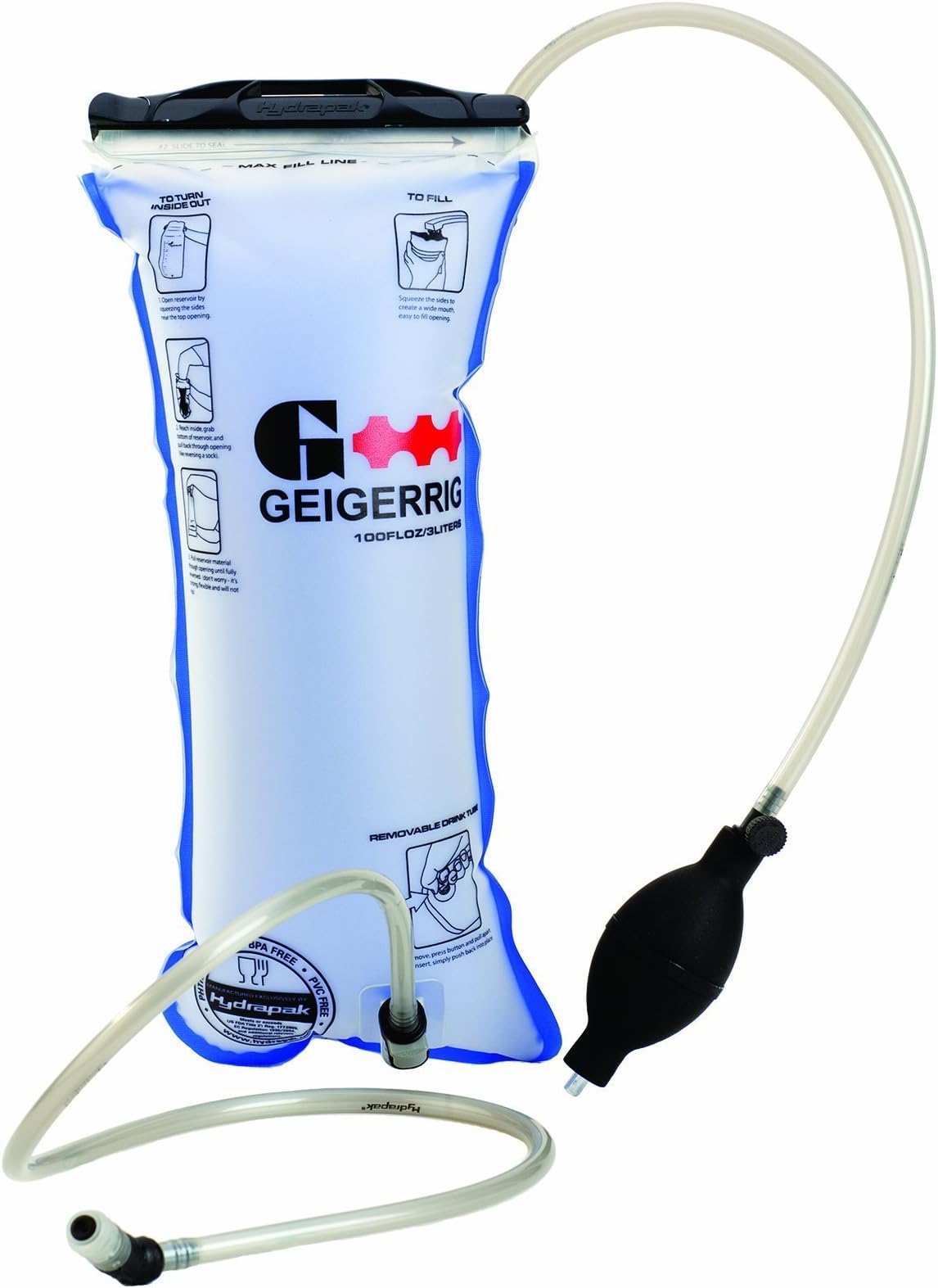 Geigerrig Pressurized Hydration Engine and Reservoir