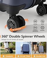 Amazon.com | Widfre Luggage Sets 3 Pieces Expandable with Spinner