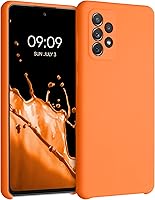 Vista 25 de kwmobile Funda compatible con Samsung Galaxy A52 / A52 5G / A52s 5G - Funda de Teléfono de Silicona TPU con Acabado Suave - Arrecife Azul