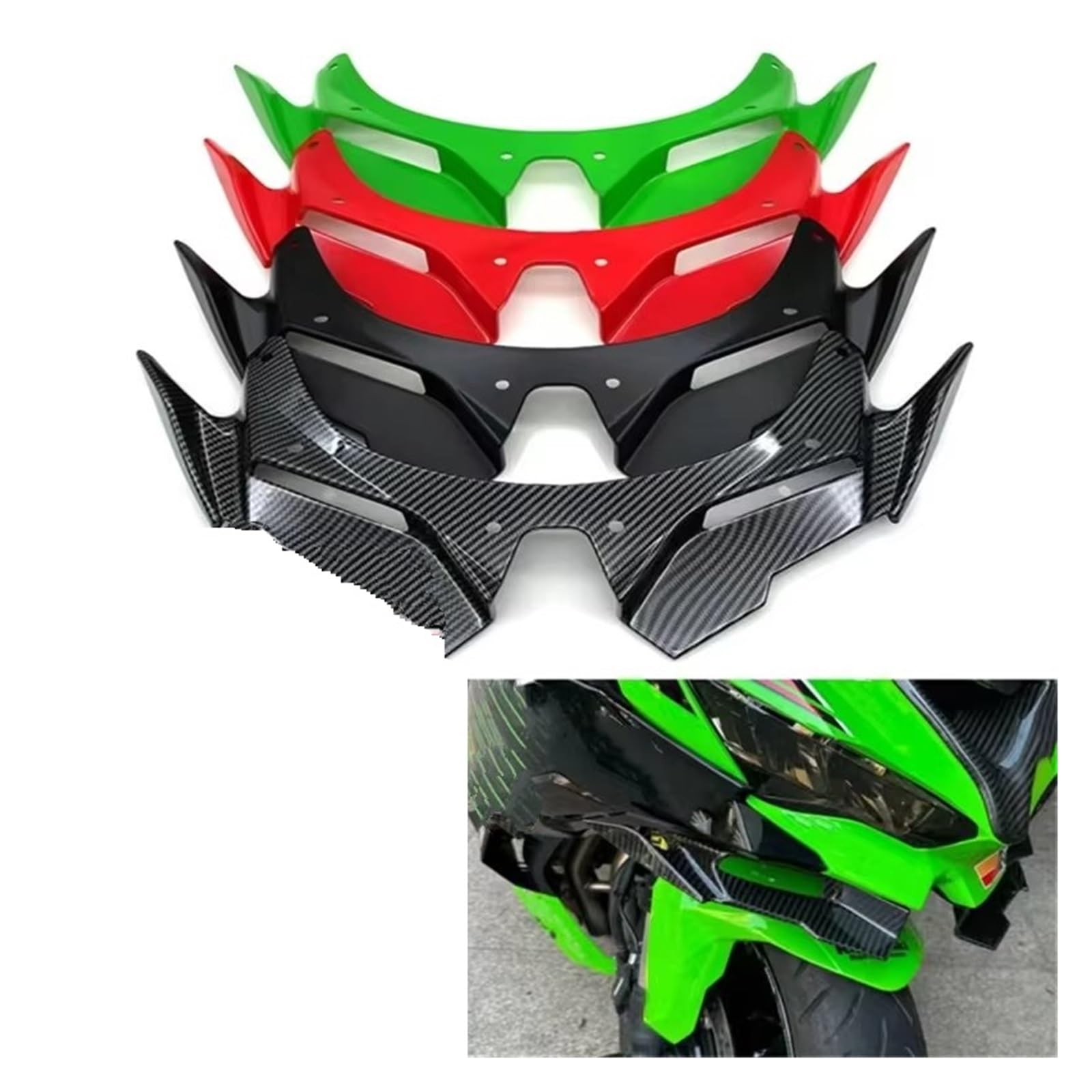 Amazon.co.jp: フロントフェアリング に適合する ZX4R に適合する ZX