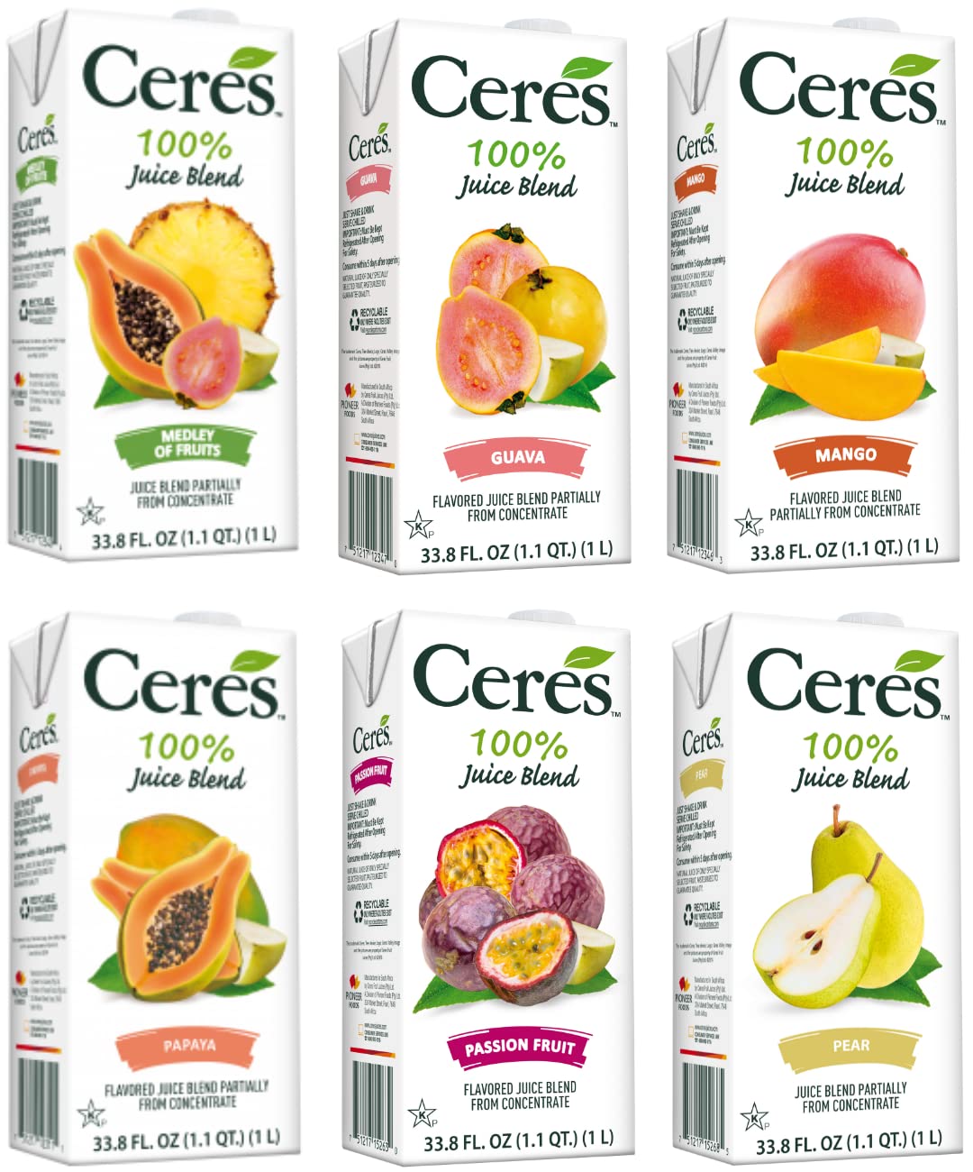 Buy Ceres 100 All Natural Pure Fruit Juice No Added Sugar or
