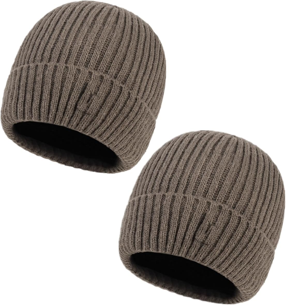 Knitted Hats Fleece Cold-Wind-Proof Beanies Cotton Material for Winter Warm Outdoor Activities for Women Men Gifts