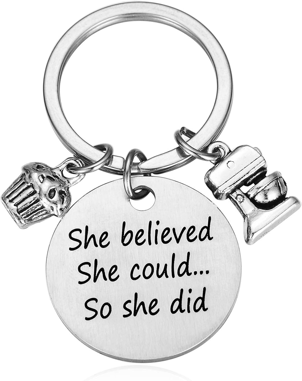 Baking Gifts Pastry Chef Baking Gifts for Women Keychain