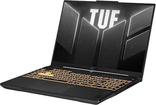 Miniatura 11 de ASUS TUF Gaming F16 (2024) Laptop para juegos, pantalla FHD+ 144Hz de nivel IPS 1610, procesador Intel Core 5 210H, NVIDIA GeForce RTX 4050, 8GB