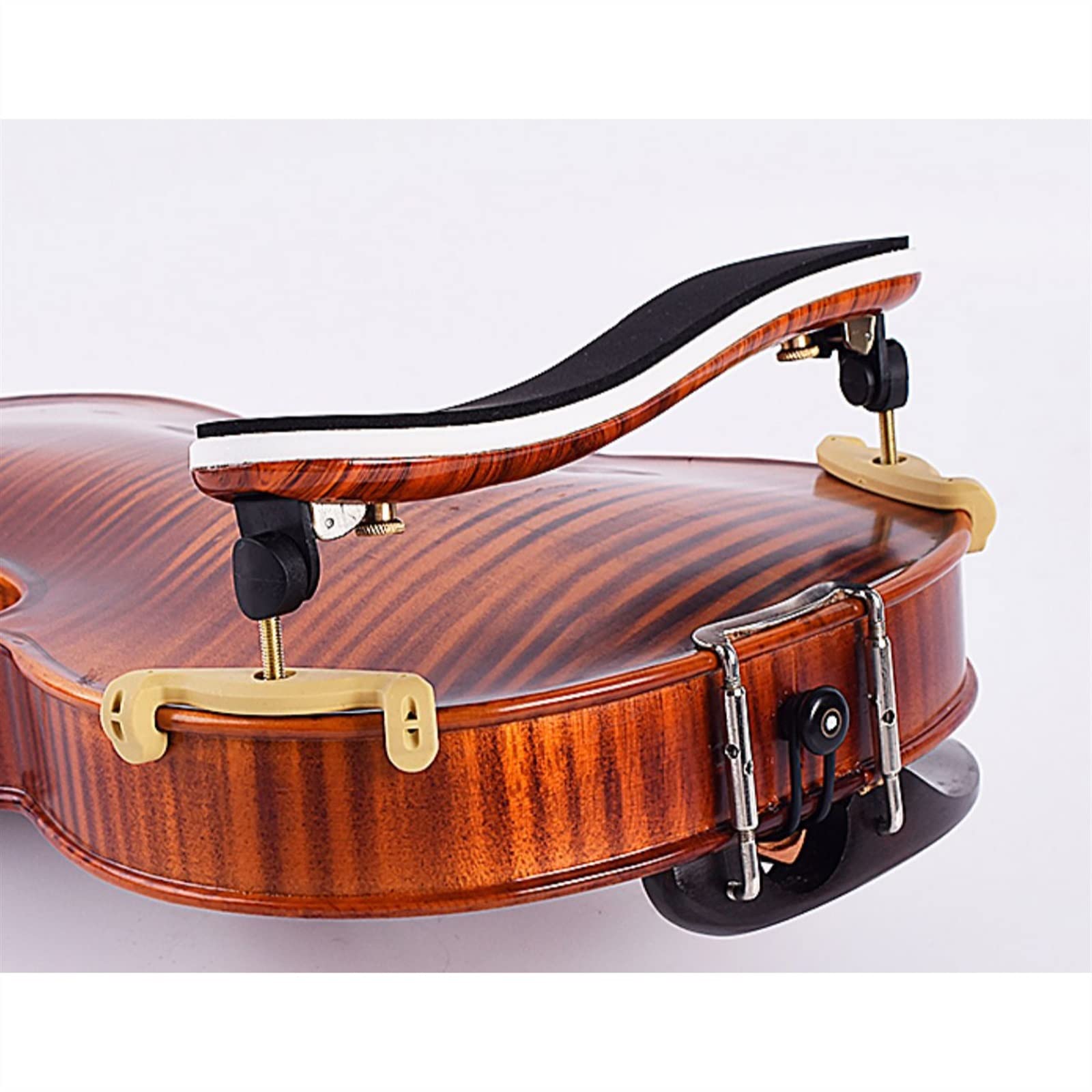 Pieza de Repuesto de violín Almohadilla De Hombro De Violín De Esponja Gruesa Ajustable En Altura Y Ancho Profesional De Arce Violín Hombrera (Color : 4/4-3/4)