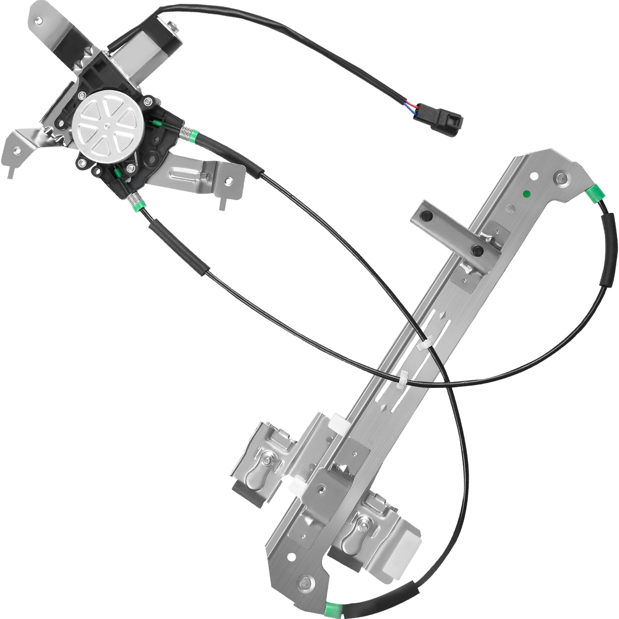Rear Driver Side Power Window Regulator with Motor (2 Pins) Fit for 2002-2006 Cadillac Escalade, 2000-2006 Chevrolet Tahoe GMC Yukon, 748-228