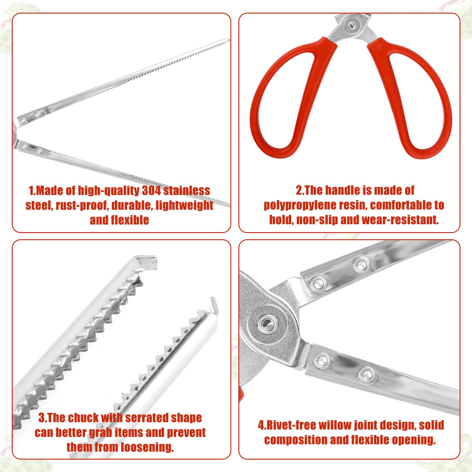 BOXOB Reptile Feeding Tongs - Image 4