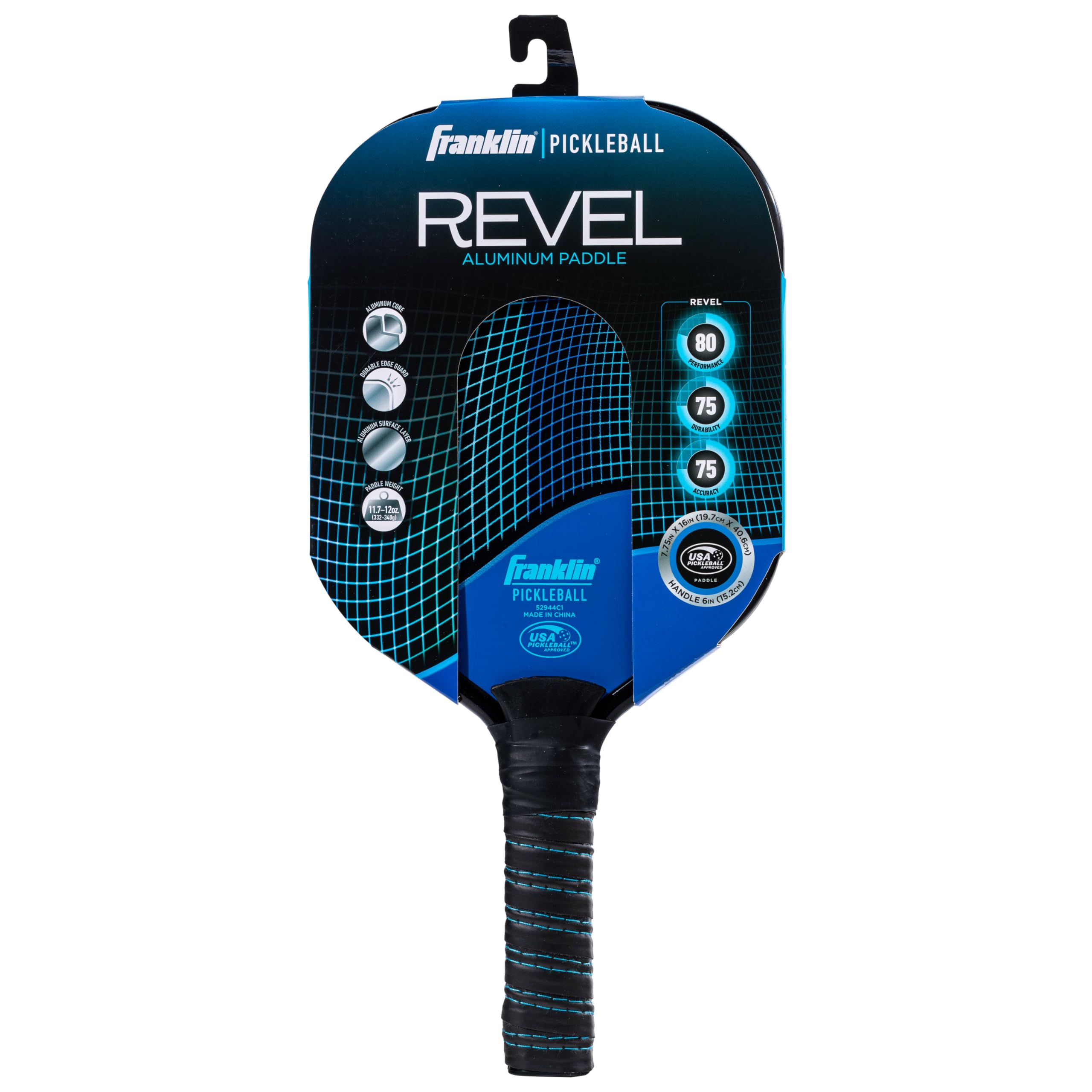 Revolin Sports Rise Pickleball-Paddel – USA-zugelassen, Mit 16 Mm Polykern