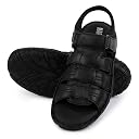 MARDI GRAS Men's Genuine Leather Sandals – Open-Toe Design with Adjustable Straps | Comfortable & Durable for Casual and Outdoor Wear gallery image