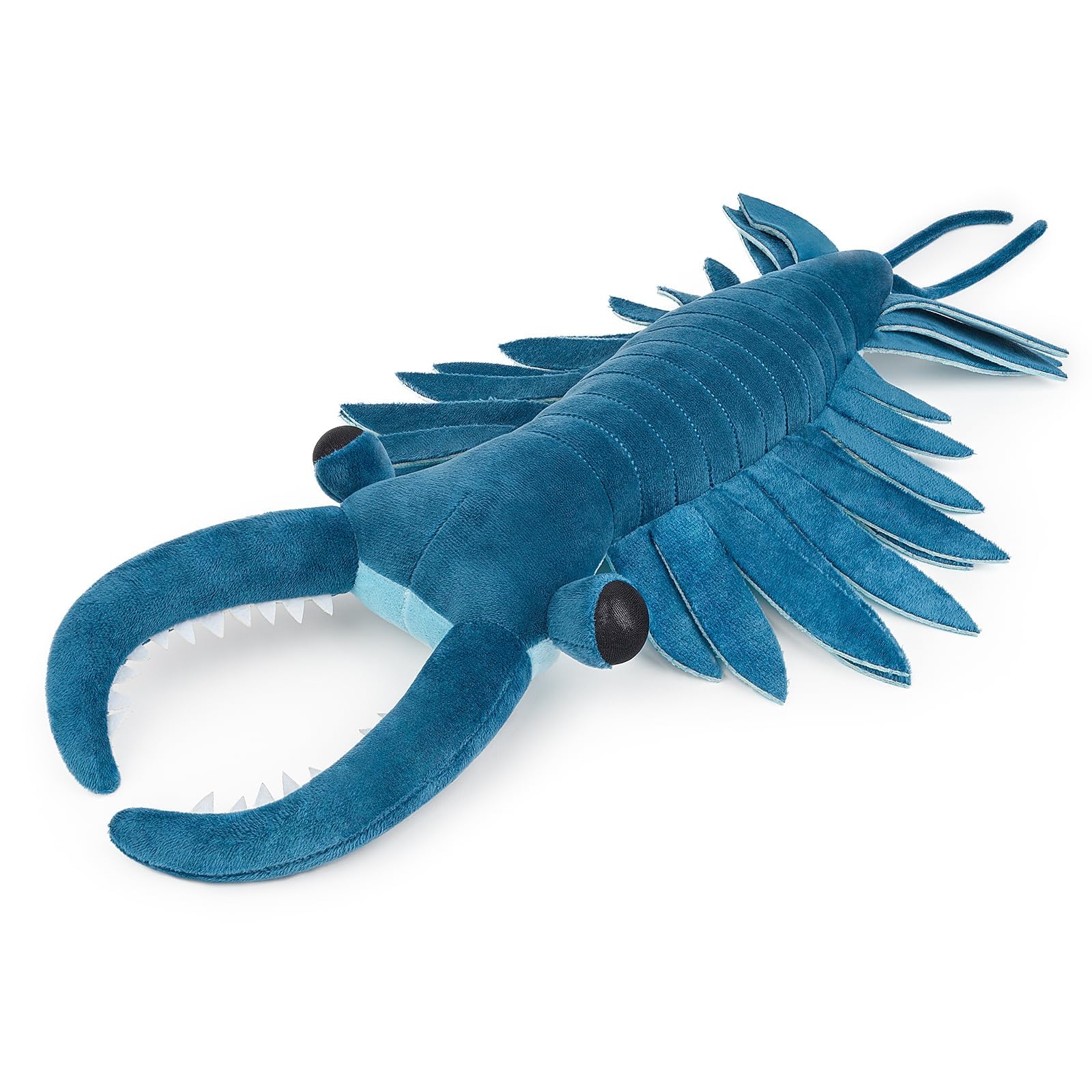 Tiny Heart Simulation of Blue Anomalocaris Plush Toys, Cambrian Ancient Plush Series Anomalocaris Shrimp Animal Toys