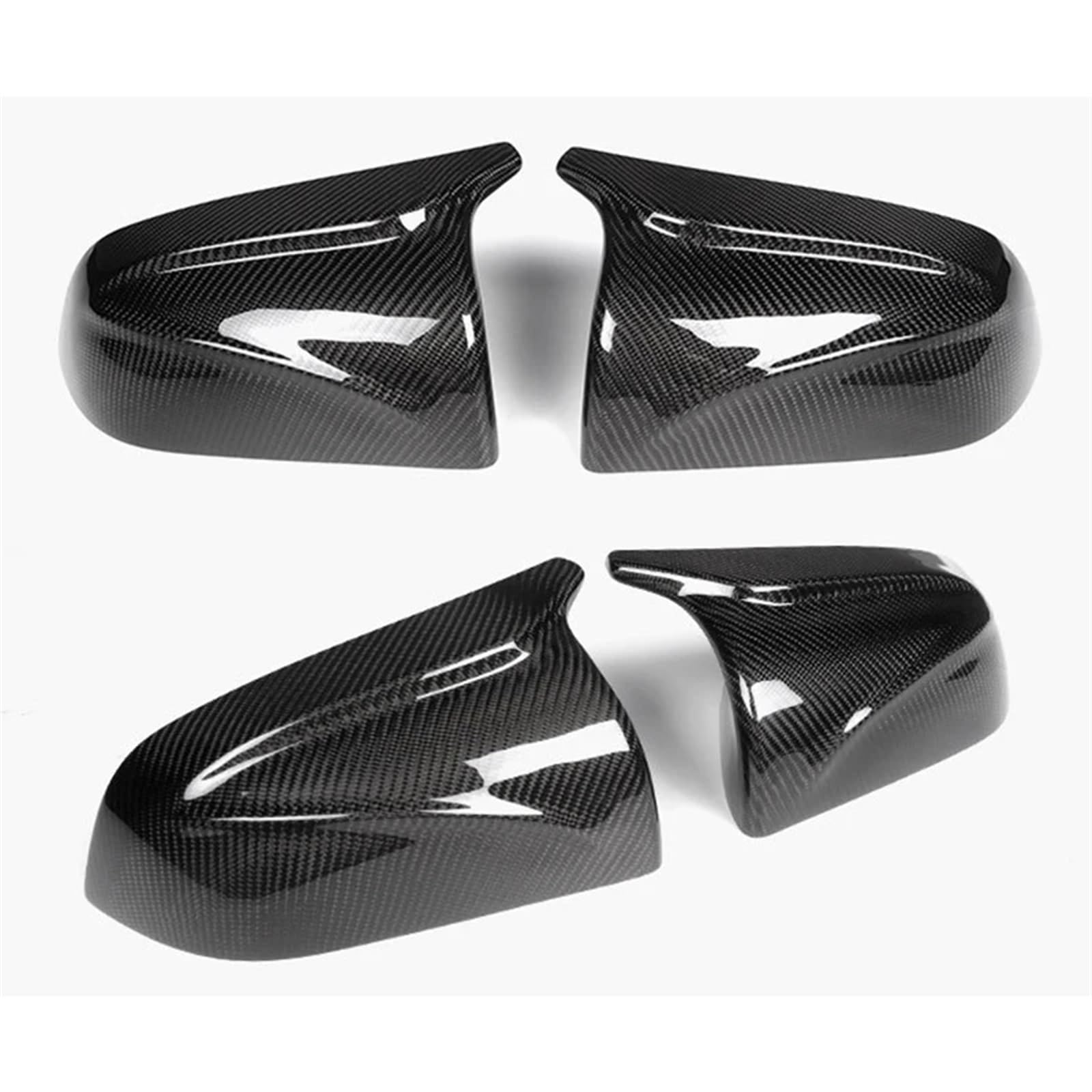 Deur Spiegel Cover Caps Voor Tesla Voor Model 3 2017-2023 Auto Achteruitkijkspiegel Cover Decor Cap Side Wing Mirror Cover Vervanging Auto Styling Accessoires Achteruitkijkspiegeldeksel (Kleur : 1 se