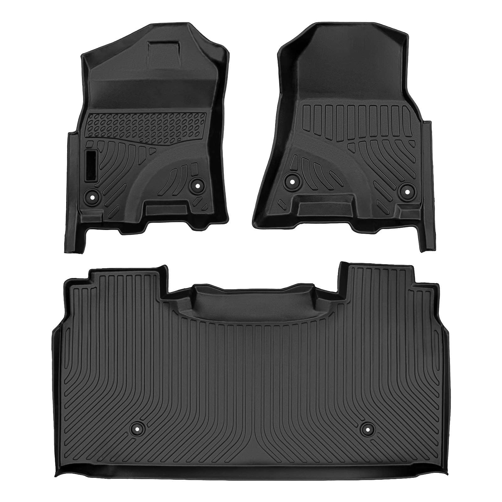 Photo 1 of KYX All Weather Floor Mats for Dodge Ram 1500 Crew Cab 
