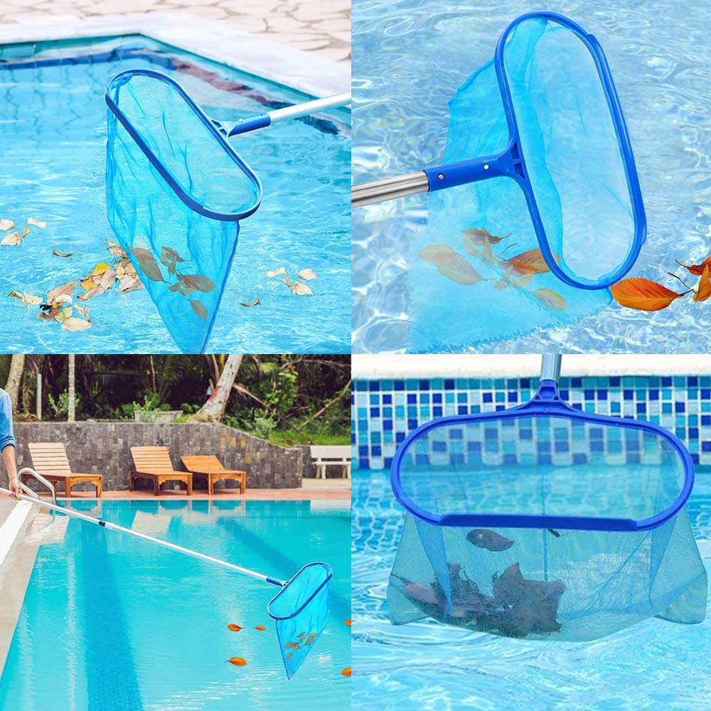 Skimmer per piscina Skimmer per foglie leggero Rete a