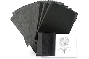 Papel Carbono Signo Delta 100 Hojas - Papel Grafito para Calcar -...