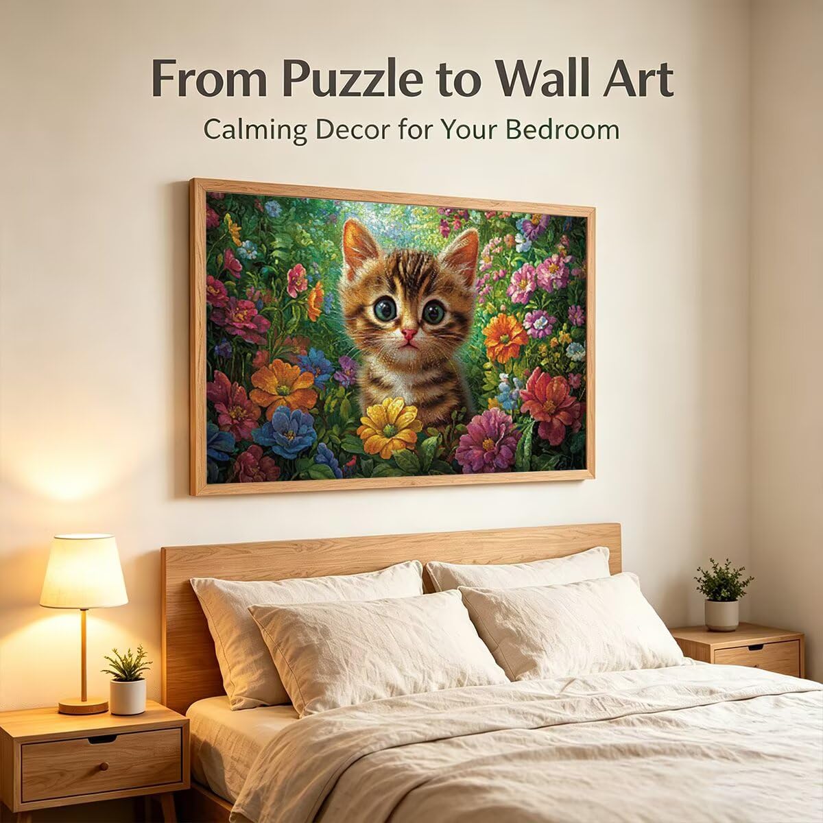 Puzzle 1000 Pezzi, Puzzle Gatto, Legno Pezzi, Regalo Donna Uomo -11621