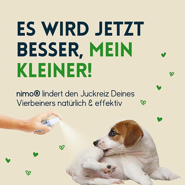 Foto 2 de 6 de nimo® Spray para el cuidado de la piel para perros, gatos con aloe vera y pantenol