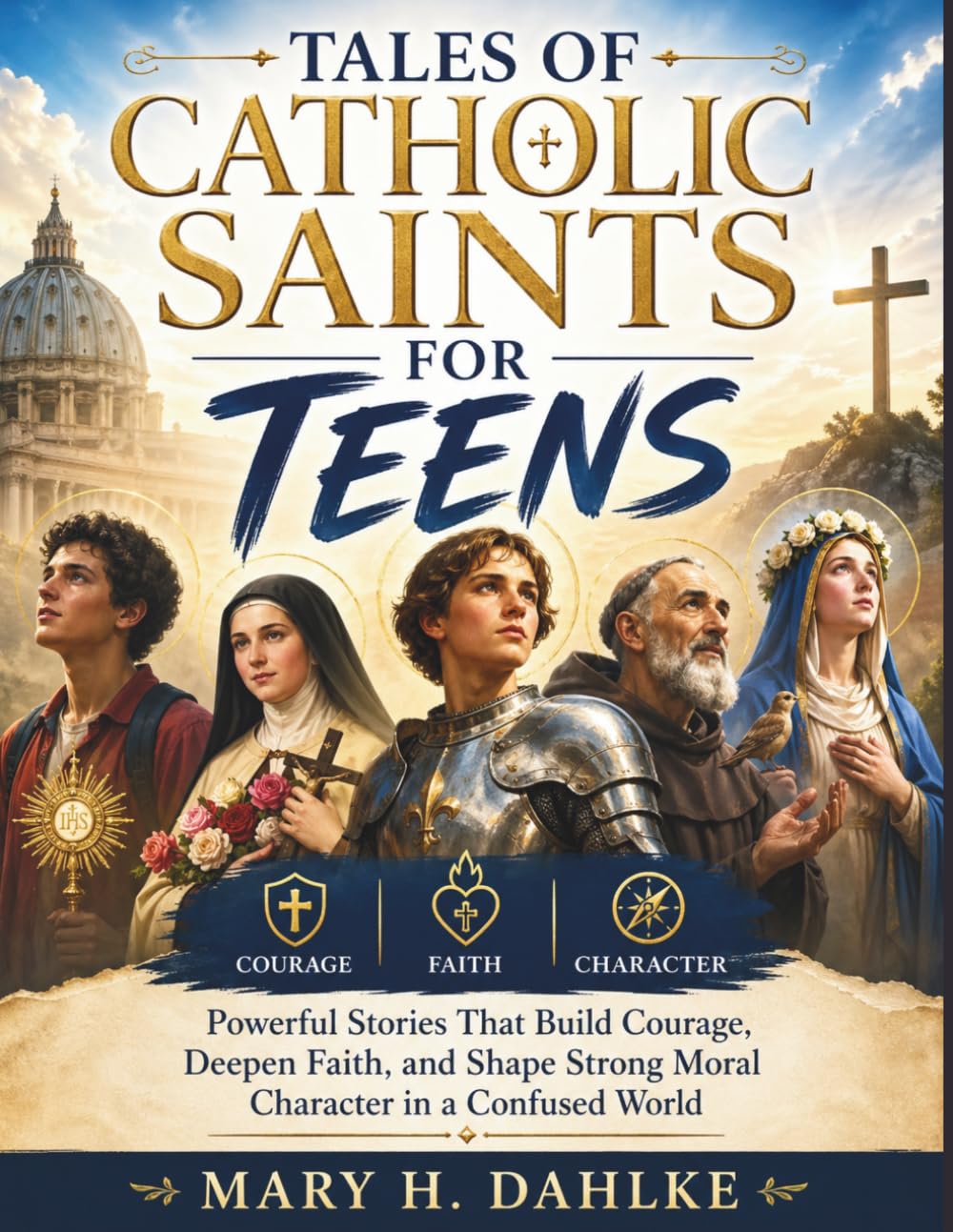 TALES OF CATHOLIC SAINTS FOR TEENS: Powerful Stories That Build Courage, Deepen Faith, and Shape Strong Moral Character in a Confused World