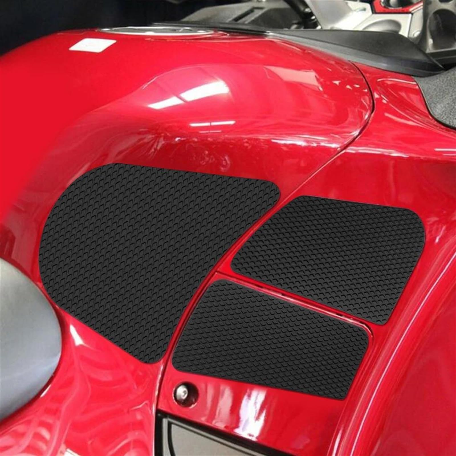 Moto Adesivo in Gomma Side Grip Pad Antiscivolo Protezione del Serbatoio del Carburante Decalcomania per Kawasaki GTR1400 Concours 14 2010-2022 Protezione del Cuscinetto del Serbatoio