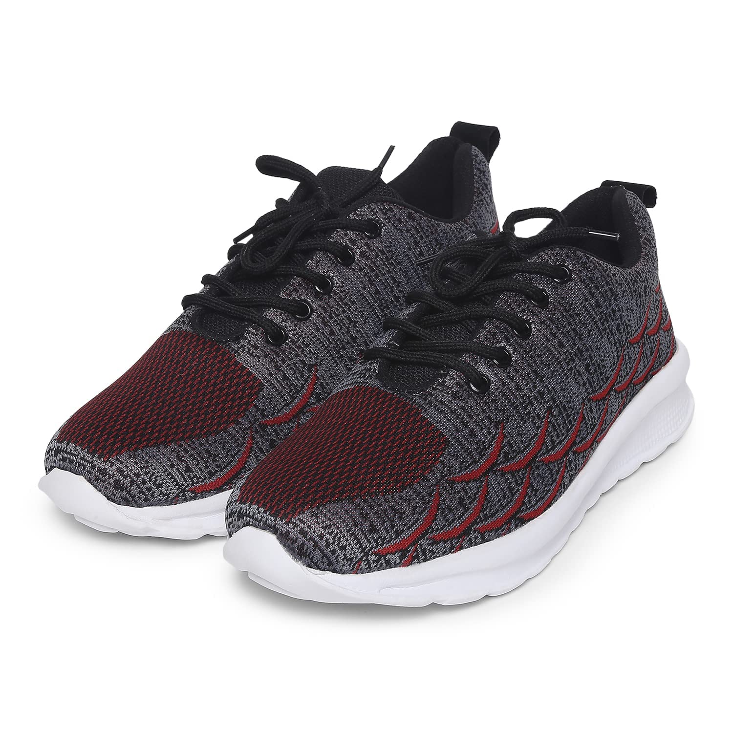 Longies Mens Comfortable Shoes Orange008 Fly Knit Leather Casual-7UK (LSFMCSV001) (B09FGPY53F) Amazon Price History, Amazon Price Tracker