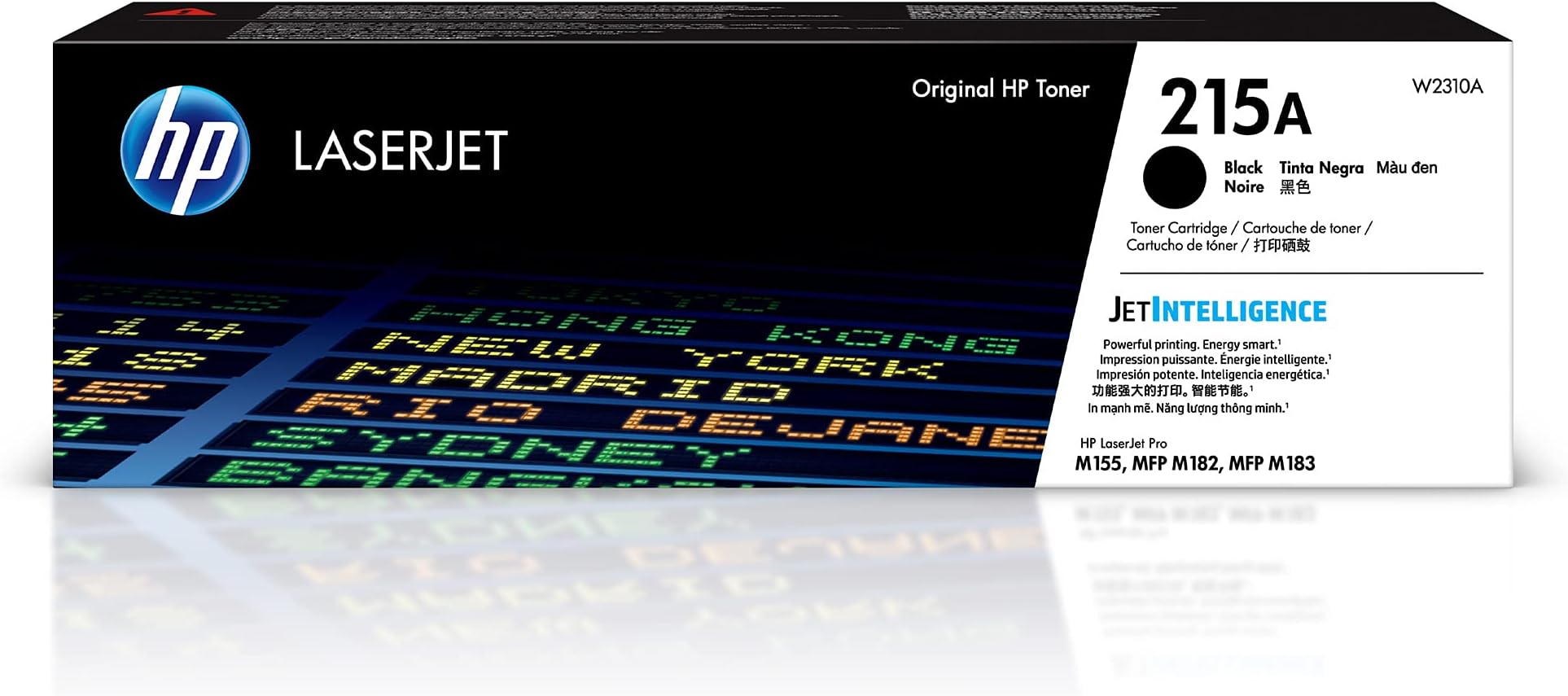 HP 215A Black Toner Cartridge Printers | Works with Printer Series: Color LaserJet Pro M155, Color LaserJet Pro MFP M182, M183 | W2310A