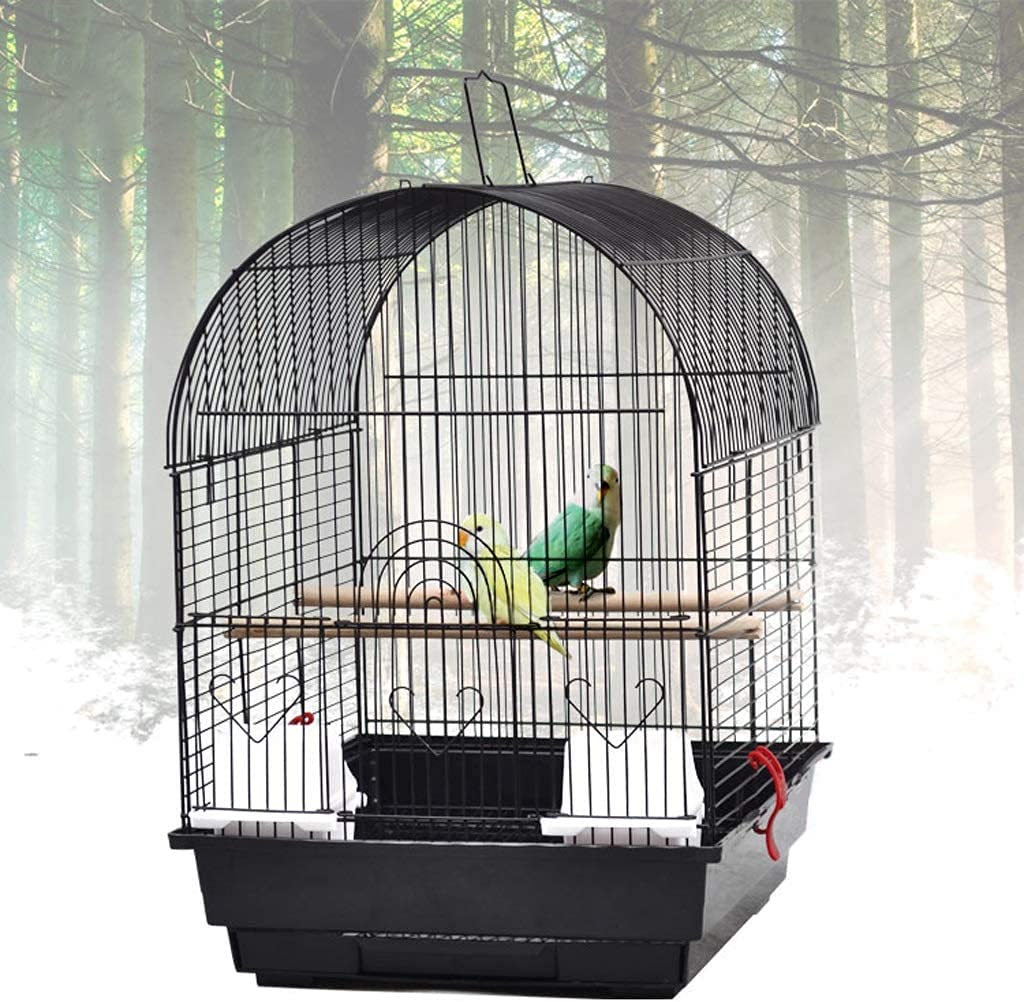 Klatka dla ptaków podróżna klatka dla papug, prezent dla miłośników ptaków Budgie Finch kanarek klatka dla ptaków dom dla zwierząt, przenośna mała klatka podróżna dla ptaków