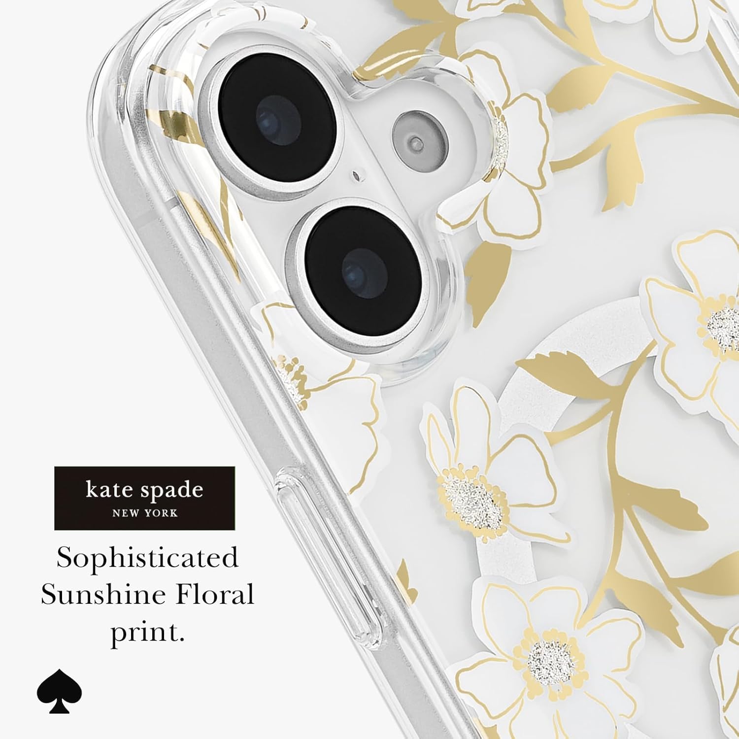 Amazon.com: kate spade new york iPhone 17 Case - Sunshine Floral