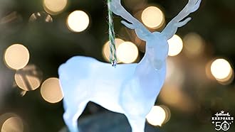 Hallmark Keepsake Christmas Ornament 2023, Harry Potter Stag Patronus Ornament with Light, Gifts for Harry Potter Fans