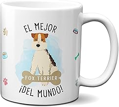 Mug The World's Best Fox Terrier Original Gift Ceramic Dog Mug 330 ml