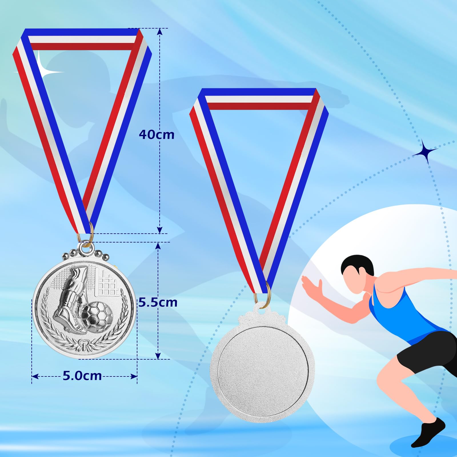 Médaille Fédération Française De Football 1987 - Bronze - MED13530
