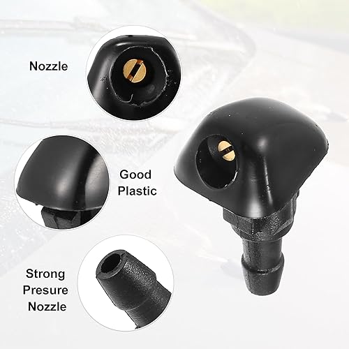 Miniatura 4 de ACROPIX Boquilla de limpiaparabrisas para Honda Civic 1987-2005 No.76810SWAE01 - Paquete de 2